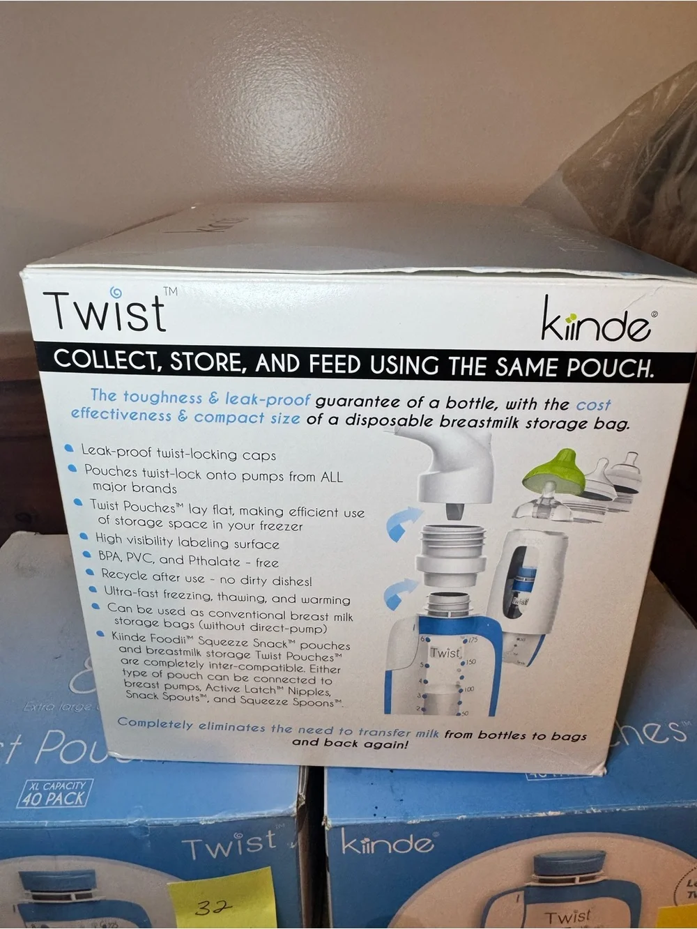 Kiinde twist breast